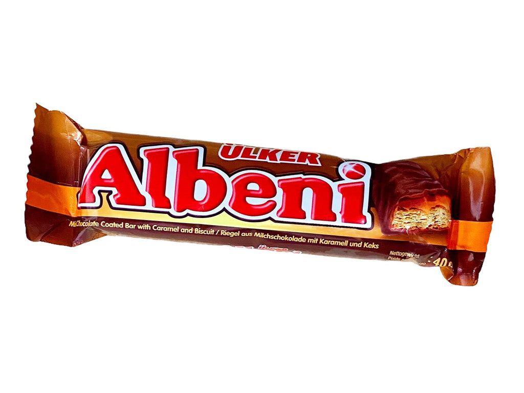 Albeni Milk Chocolate Coated Bar - Caramel and Biscuit - 5 Packs - Biscuit & Cracker - Kalamala - Ülker