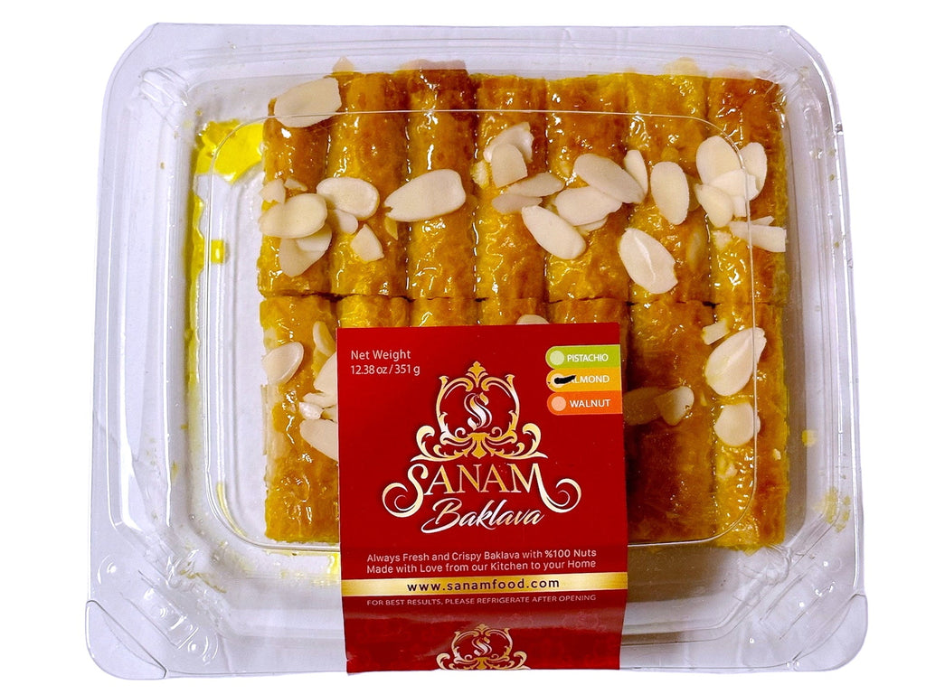 Almond Baklava Sanam (Baghlava) - Kalamala - Sanam Baklava