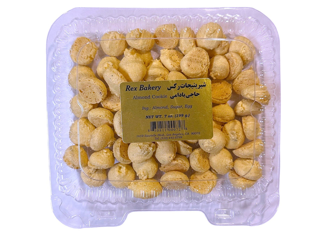 Almond Cookies Rex Bakery (7 Oz) (Haji Badam) - Kalamala - Rex Bakery