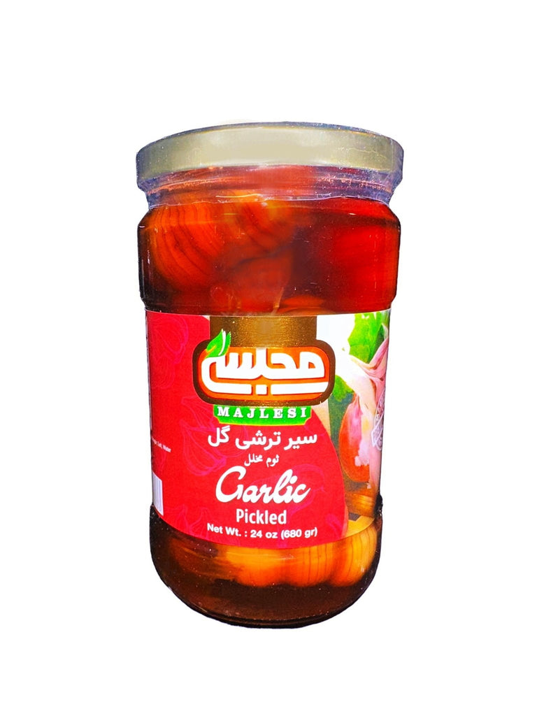 Garlic Pickled Majlesi ( Sir Torshi-Turshi ) - Garlic Pickle - Kalamala - Majlesi