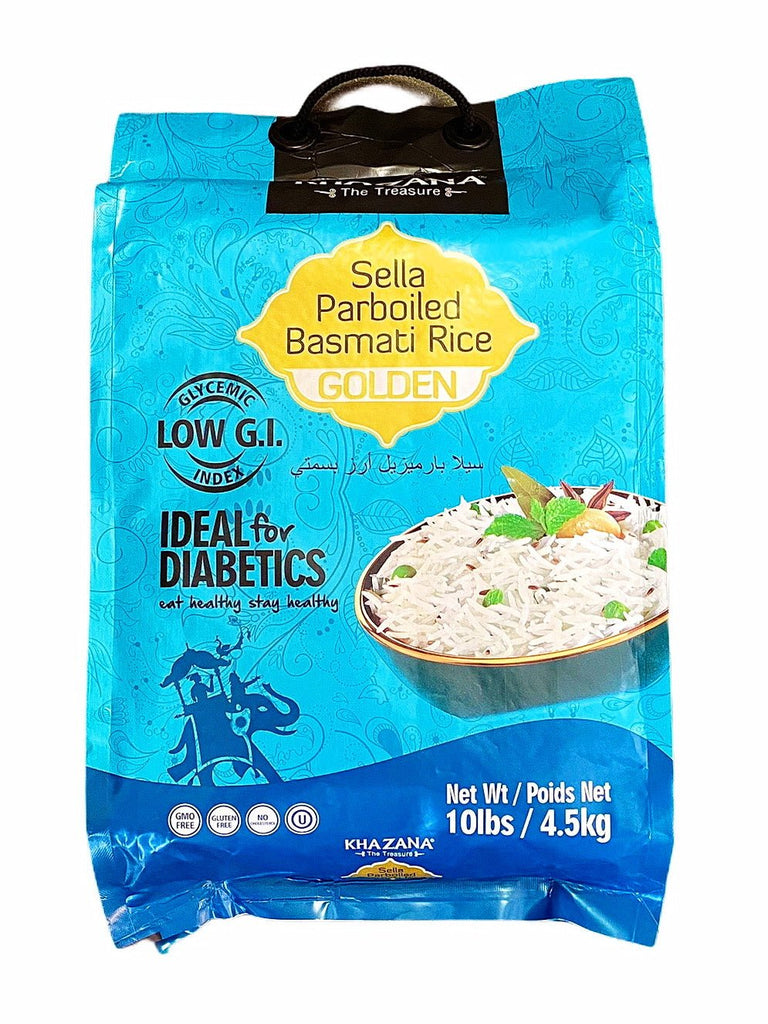 Golden Sella Parboiled Basmati Rice ( Premium Golden Sella Parboiled ) - Rice - Kalamala - Khazana