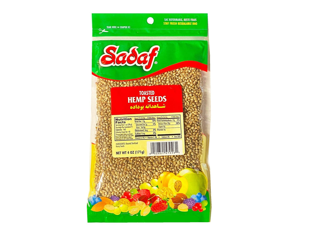 Hemp Seeds Toasted ( Shahdaneh ) - Seeds - Kalamala - Sadaf