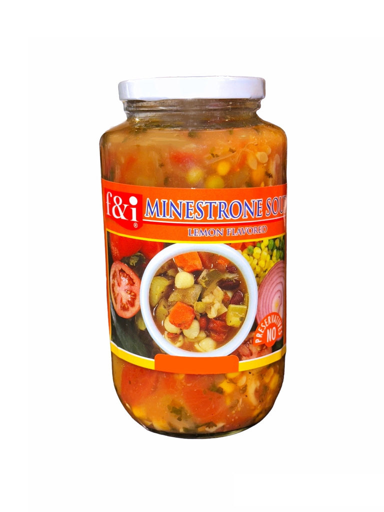 Italian Minestrone Soup - Lemon ( Italian Minestrone Soup ) - Prepared Soups - Kalamala - F&I