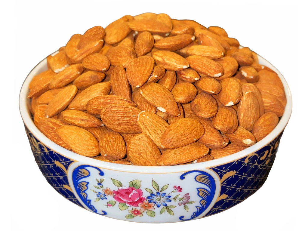 Jumbo Raw Almond - 1 Pound ( Badam Kham ) - Nuts - Kalamala - Kalamala