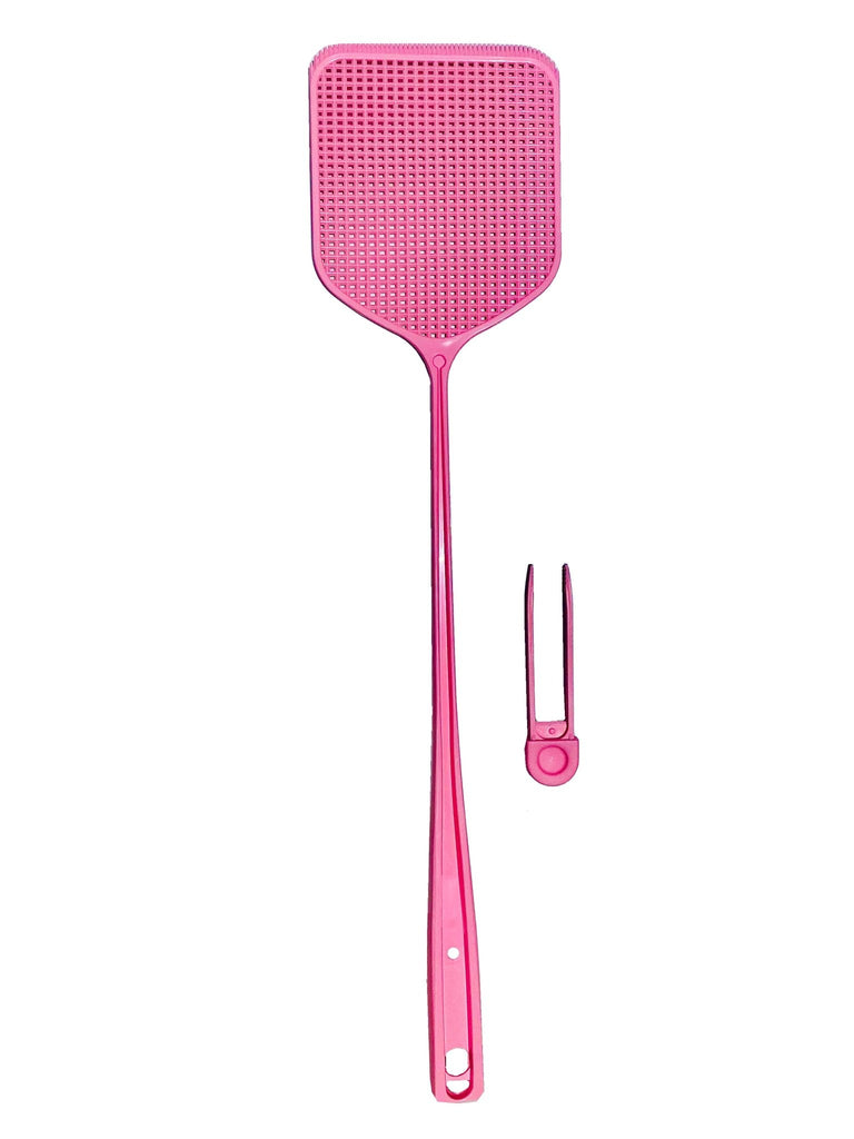 Long Heavy Duty Fly Swatter With Clip ( Magas Kosh ) - Samanoo - Kalamala - Kalamala