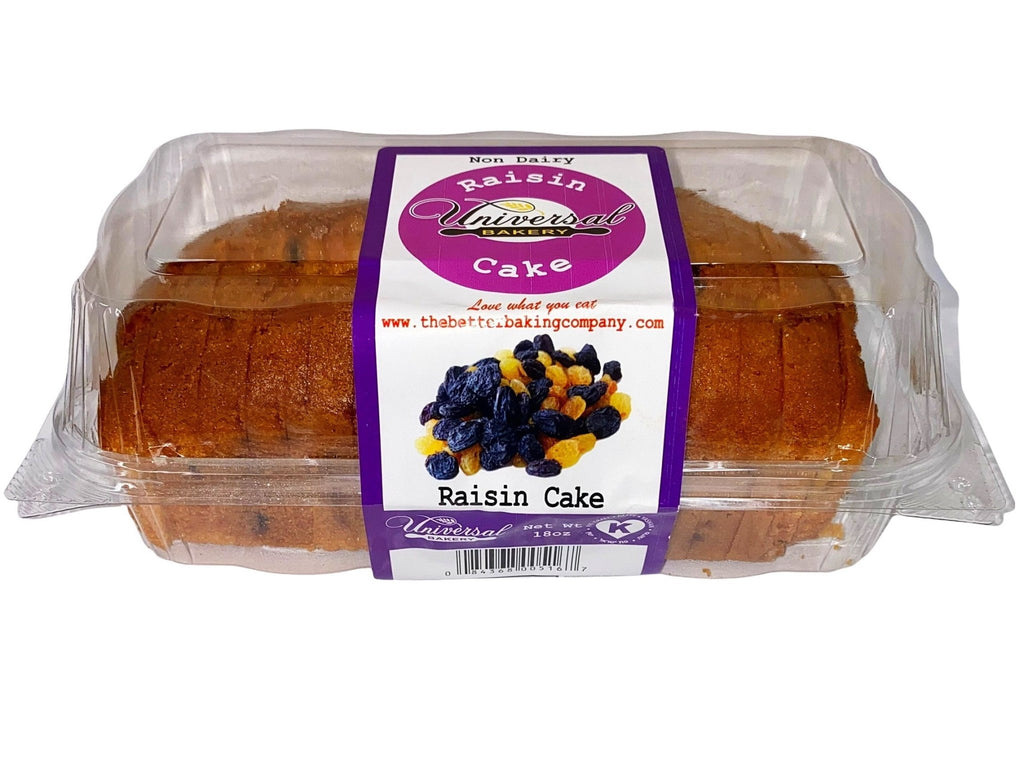 Non-Dairy Raisin Sliced Cake - Non-Dairy ( Cake E Keshmeshi ) - Cake & Sweet Bread - Kalamala - Universal Bakery