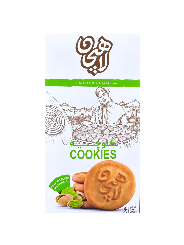 Pistachio Cookie Lahijan - Koloocheh Pestehee (Lahidjan)(Kooloocheh) (4 Pieces) - Kalamala - Kalamala