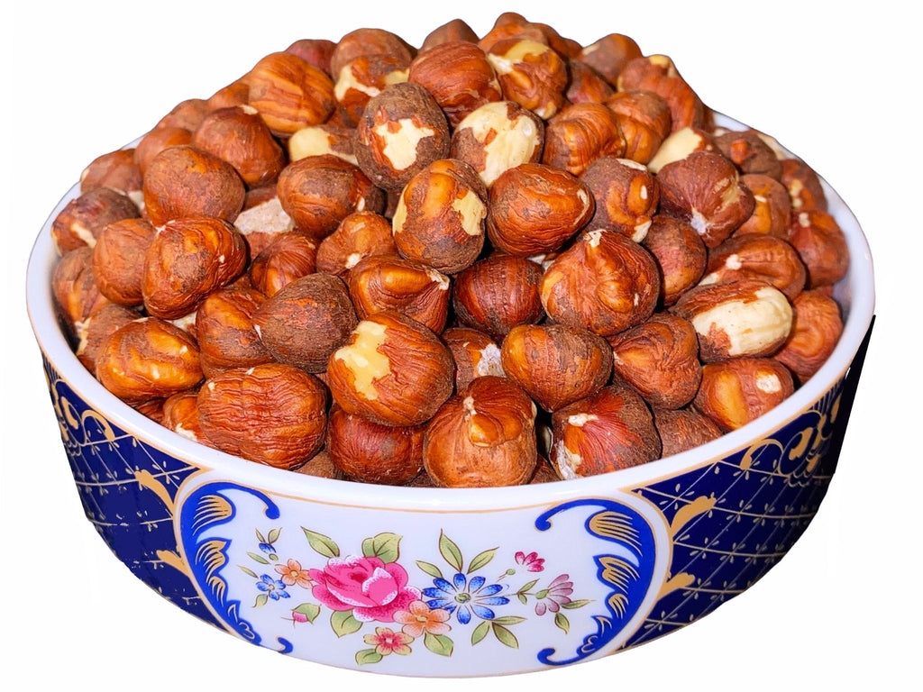 Raw Hazelnut - Fresh - 1 Pound ( Fandogh Kham ) - Nuts - Kalamala - Kalamala