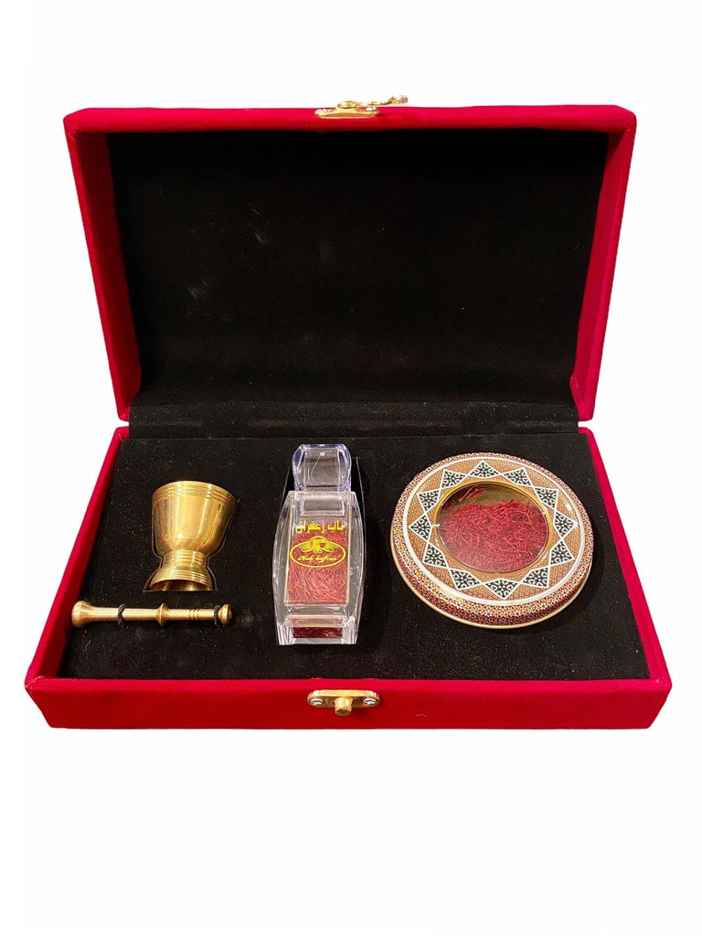 Saffron Set ( Zaferan Naab ) - Saffron - Kalamala - Nab