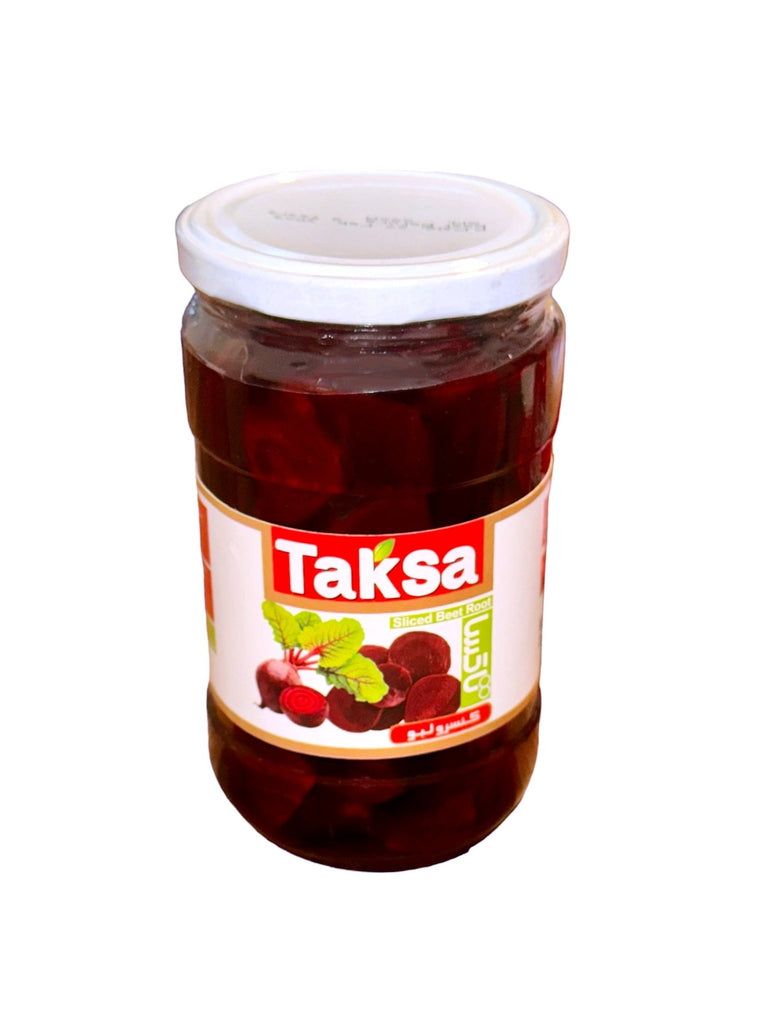 Sliced Beet Root Pickled Taksa (Turshi Laboo) - Kalamala - Kalamala