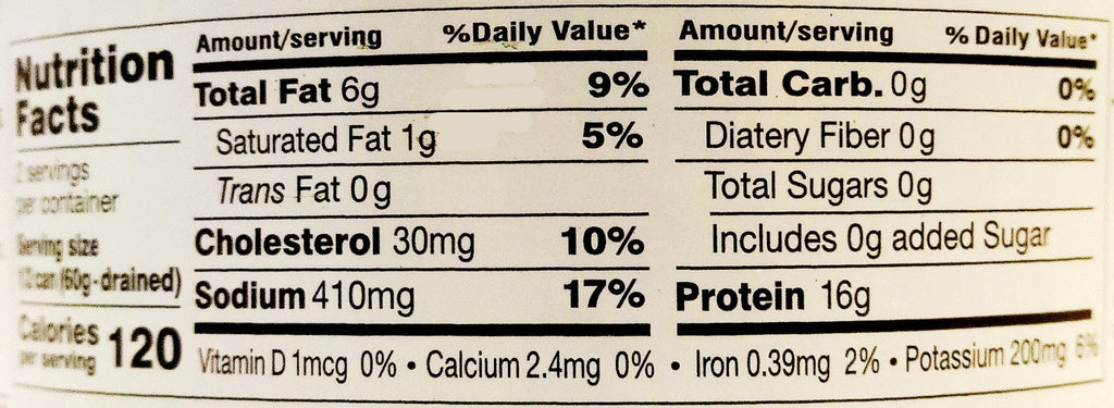 Solid Light Tuna - Vegetable Oil - Easy Open - Canned Fish & Meat - Kalamala - Sadaf