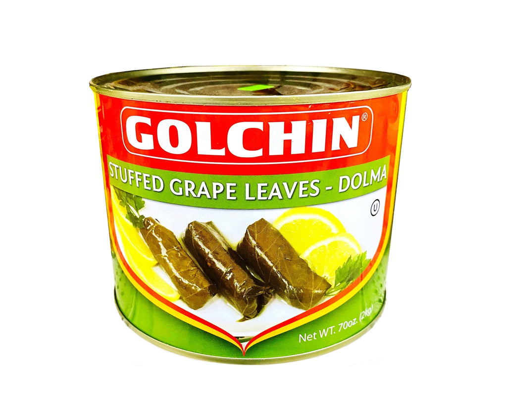 Stuffed Grape Leaves With Rice - Large ( Dolmeh ) - Dolma - Kalamala - Golchin