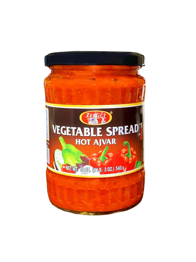 Vegetable Spread Hot Ajvar - Dips & Sauces - Kalamala - Zergut